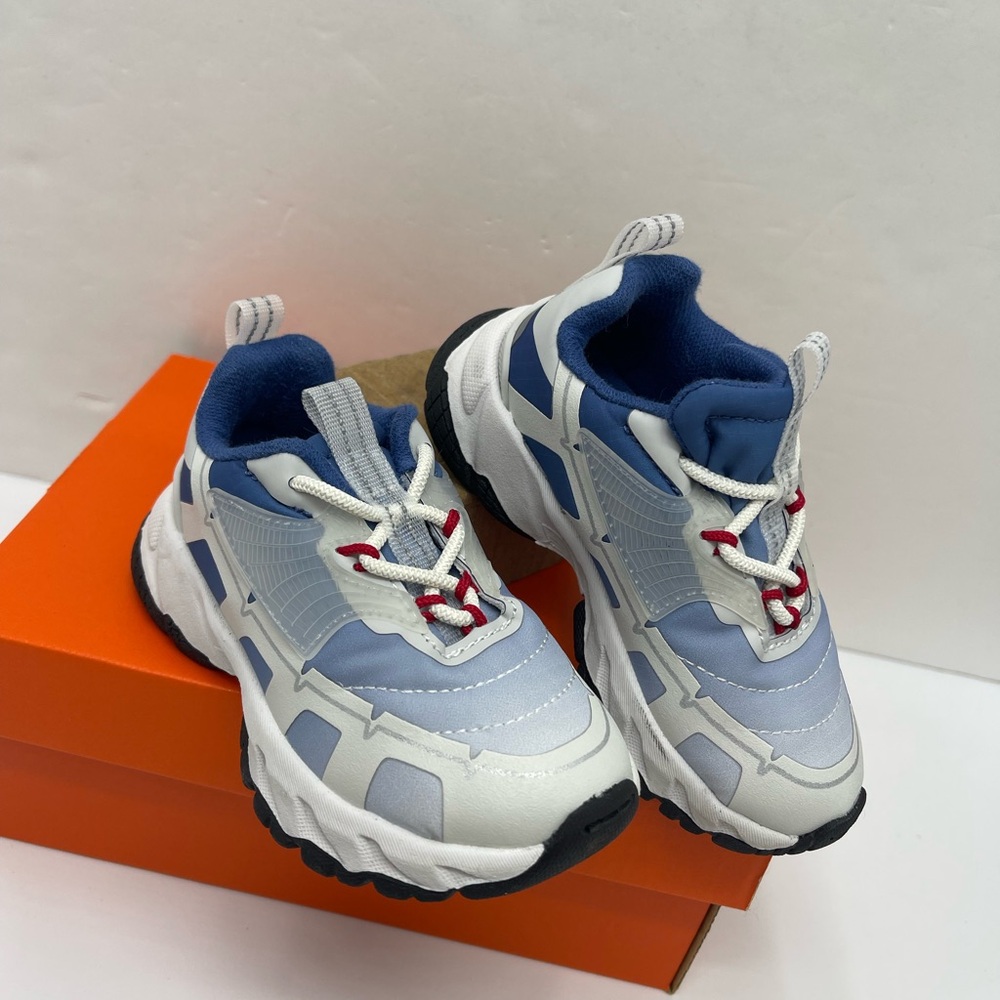 Zara Kids Blue and White Sneakers - Picture 6 of 16